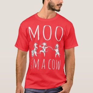 Camiseta Moo, sou vovó para garotos, garotinhas.