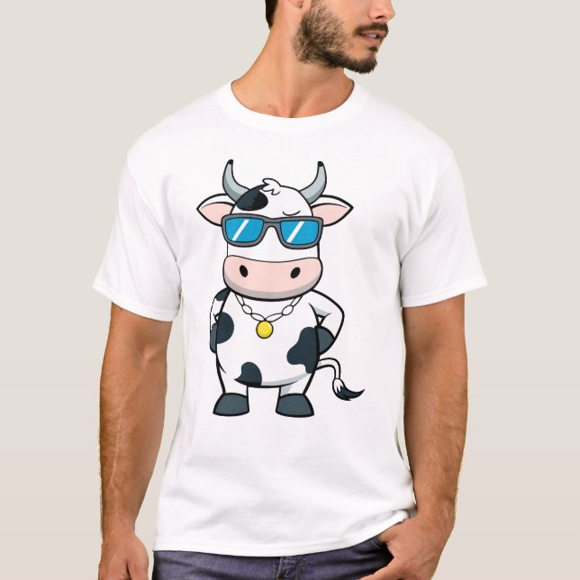 Camiseta Moo Style Cow (Frente)