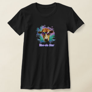 Camiseta Moo-vie Star Funny