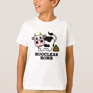 Camiseta Mooclear Bomba Funny Cow Pun