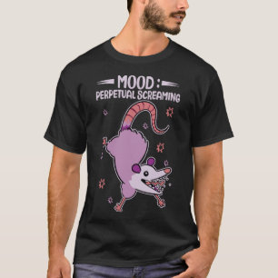 Camiseta Mood Perpetual Screings Possui Aspas Possum