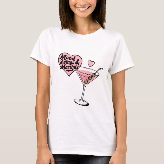 Camiseta Mood Swings & Martinis Tee (Frente)