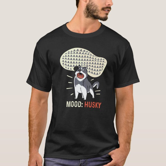 Camiseta MoodHusky Moody Person   (Frente)