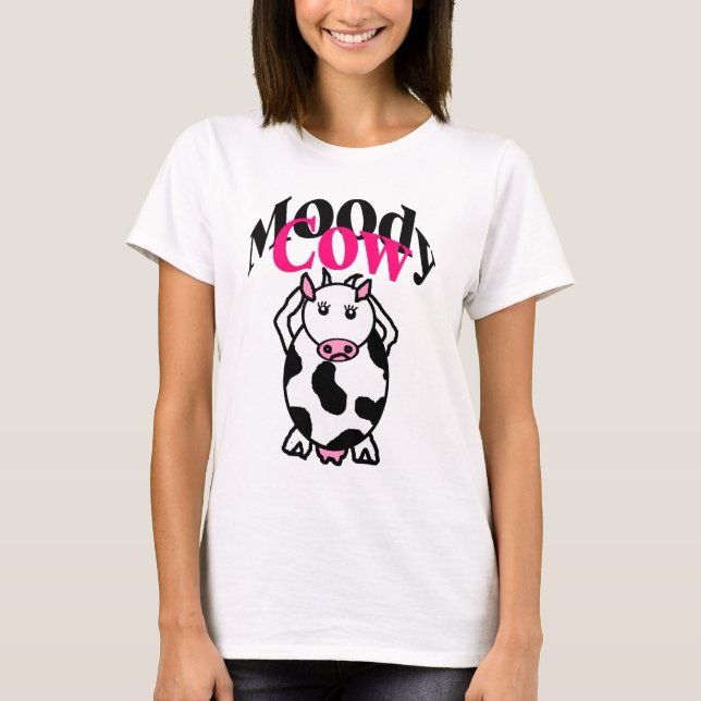 Camiseta Moody Cow (Frente)