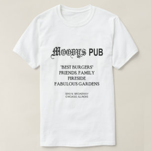 CAMISETA MOODY'S PUB, CHICAGO, IL