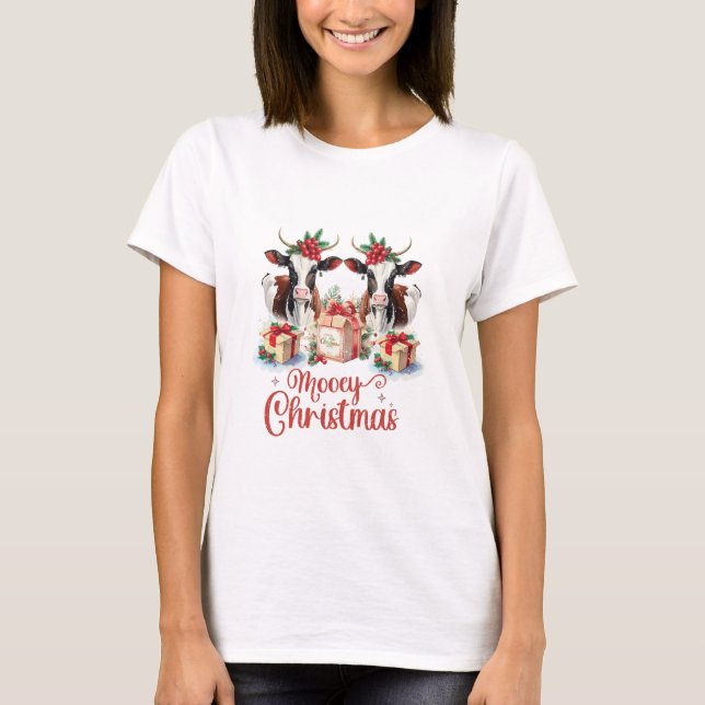 Camiseta Mooey Christmas (Frente)