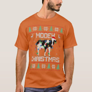 Camiseta Mooey Christmas Heifers Cow Febre Gift