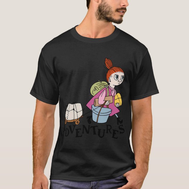 Camiseta Moomin Conheça Sua Própria Mente Loucura de Verão  (Frente)
