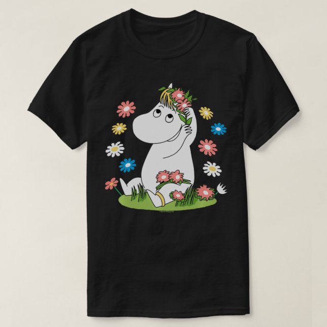 Camiseta Moomins Groovy Snorkmaiden (Frente do Design)