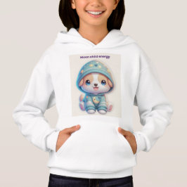Camiseta Moon Child Energy Dog Hoodie