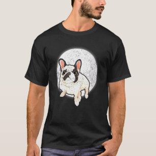Camiseta Moon Cute Animal Frenchie Dog Pet Parent French Bu