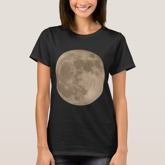 Camiseta Moon Hoodie Full Moon Moon Lady's Moon Shirt (Frente)