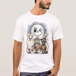 Camiseta Moon Knight Raccoon Halloween