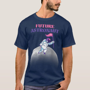 Camiseta Moon Landing Junior Astronaut Outer Space Future A