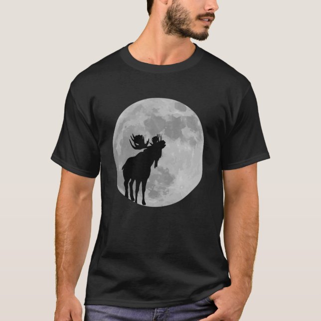 Camiseta Moon Moon legal Howling Moose (Frente)