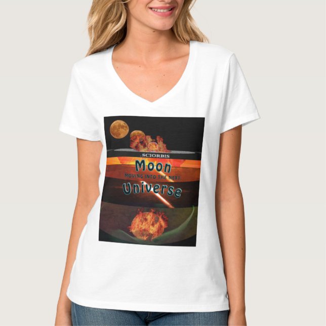 Camiseta Moon Moving into the Next Universe (Frente)