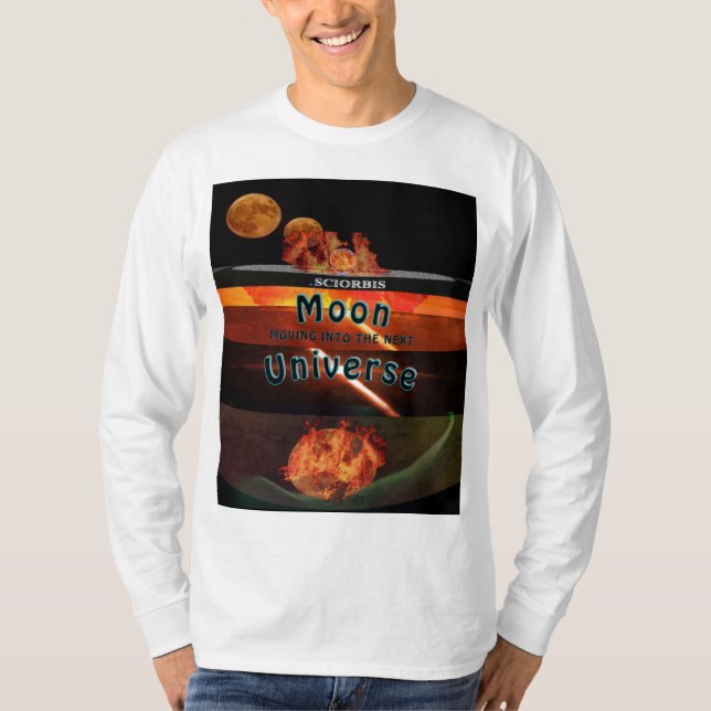 Camiseta Moon Moving into the Next Universe (Frente)