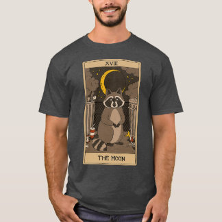 Camiseta Moon Raccoons Tarot