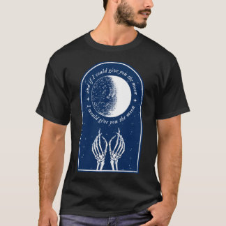 Camiseta Moon Song, Phoebe Bridgers (marinho azul) Classic