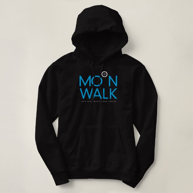 Camiseta Moon Walk Lunar Aterrissando 50 anos (Frente do Design)