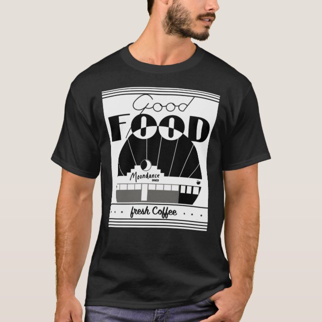 Camiseta Moondance Diner Tick Boom Lightweight Sweatsh (Frente)
