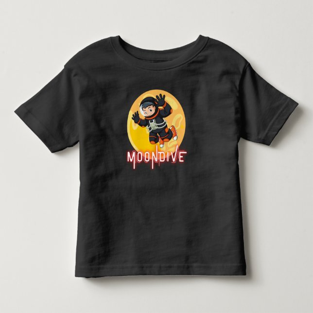 CAMISETA MOONDIVE - ASTRONAUTA ESPACIAL (Frente)