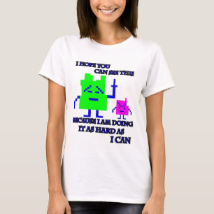 Camiseta Mooninites estou fazendo isso o mais duro que poss