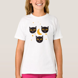 Camiseta Moonlit Cat