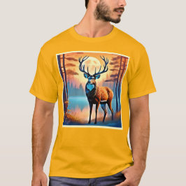 Camiseta Moonlit Deer Stance