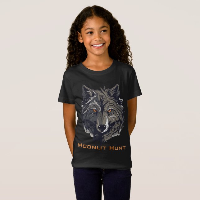 Camiseta Moonlit Hunt (Frente Completa)