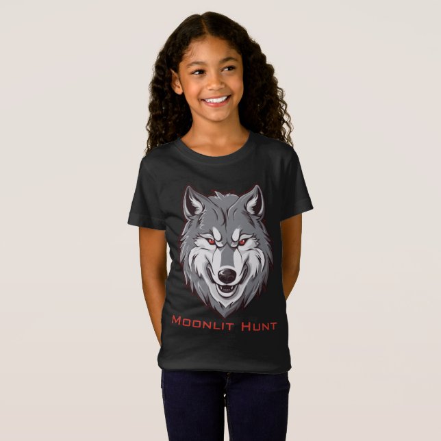 Camiseta Moonlit Hunt (Frente Completa)