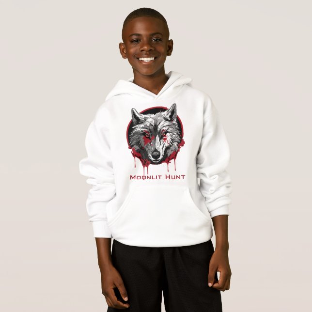 Camiseta Moonlit Hunt (Frente Completa)