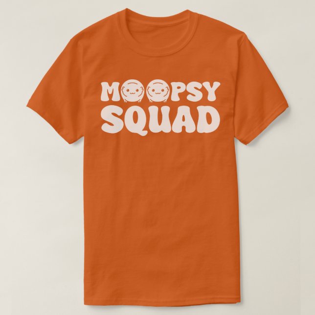 Camiseta Moopsy Squad (Frente do Design)