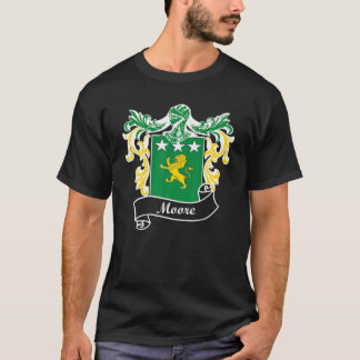 Camiseta Moore Casaco de Braços Apelido Sobrenome