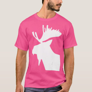 Camiseta Moose Antlers Suecia Noruega Finlândia Escandinávi