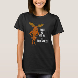 Camiseta Moose Canadian Forest National Animal Camper Feed