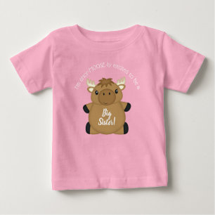 Camiseta Moose Chá de fraldas Rosa
