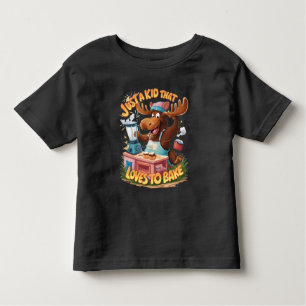 Camiseta Moose Chef Cozinhar uma tempestade