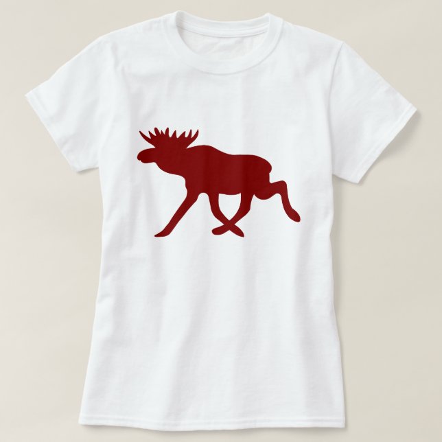 Camiseta Moose Chocolate (Frente do Design)