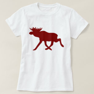 Camiseta Moose de chocolate