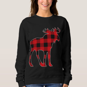Camiseta Moose Elk Xadrez Buffalo Check Pajama Lumberjack C