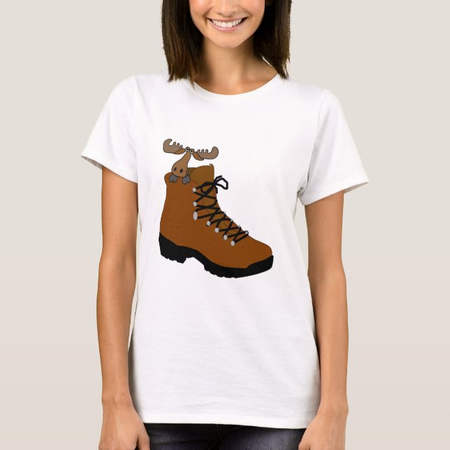 CAMISETA MOOSE EM UMA BOOT (Frente)
