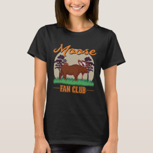 Camiseta Moose Fan Club Moose Antler Scandinavia Moose 1