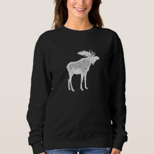Camiseta Moose, Impressão, Floresta de Moso, Perturbada, Vi