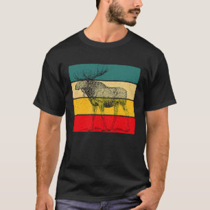 Camiseta Moose Lover Vintage Moose Spirit 1