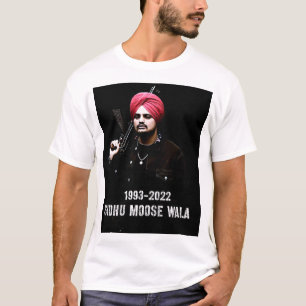 Camiseta Moose Man Wala, Ator de 5 homens, Sidhu, um índio 