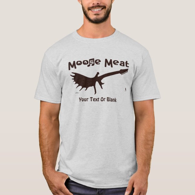 Camiseta Moose Meat Rock Banda (Frente)