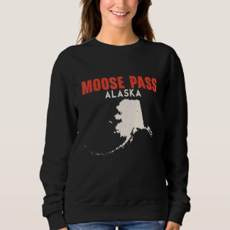 Camiseta Moose Pass Alaska Estado EUA Viagem Alaskan