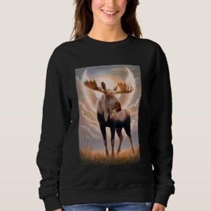 Camiseta Moose Spirit Guide Animal Nature Lover Willife Fo