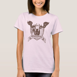 Camiseta MooseCock damas de bebê azul